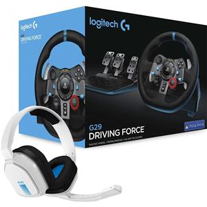 Logitech G Volante G29 Driving Force (PC, PS3, PS4, PS5), Controller gaming, Nero