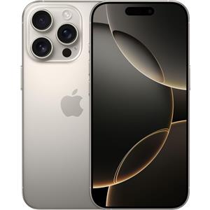 Apple iPhone 16 Pro (256 GB, Titanio naturale, 6.30