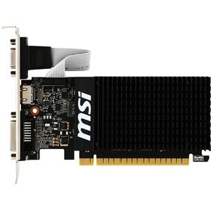 MSI GeForce GT 710 2GD3H LP (2 GB, GDDR3), Scheda grafica, Nero
