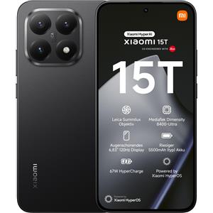 Xiaomi 15T (256 GB, Nero, 6.83