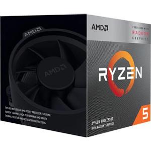 AMD Ryzen 5 3400G (AM4, 3.70 GHz, 4 -Core), Processore