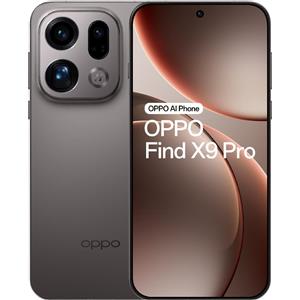OPPO Find X9 Pro (512 GB, Carbone di titanio, 6.78