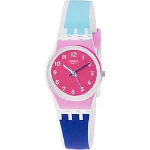 Swatch Orologio Analogico Quarzo Donna con Cinturino in Silicone LW166