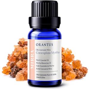 ORANTUS Olio Essenziale Mirra 10ml Puro 100% Naturale - Myrrh Aroma Resinoso Caldo per Diffusore Aromaterapia Ambiente