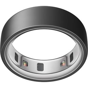 Oura Ring 4 - Stealth - Misura 5 - Smart Ring | Provalo con il kit di misurazione Oura Ring 4 | Indossabile per monitorare il sonno - Frequenza cardiaca - Fitness - Batteria fino a 8 giorni