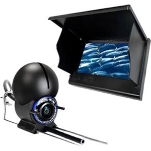 KOESRXNQW Macchina Fotografica Subacquea Di Pesca 1080P HD 4.3 Pollici LCD Portatile Cercatore Sul Ghiaccio For Barca Kayak In Mare Batteria 5000amh Immagini Ad Alta Definizione(30 m HD Cam 4.3 inch)