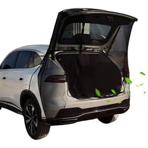 Generic Tenda da campeggio per auto, fissaggio tenda per furgone, copertura in rete anti-moscere, ventilazione per portellone posteriore, per spiaggia, strada, camper, camion, per lunghi viaggi
