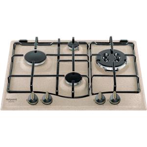 Ariston - Hotpoint Hotpoint Ariston PCN 640 T (AV) R /HA - Piano cottura a gas 4 fuochi Avena