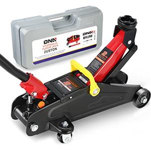 DNA MOTORING Tools-00234 - Cric idraulico da garage a sollevamento rapido, per auto, camion, SUV, capacità 2 tonnellate (4000 libbre)