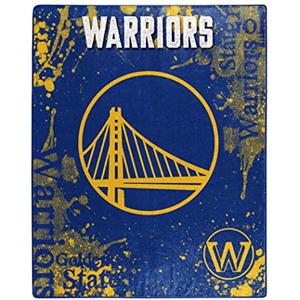 Northwest NBA Golden State Warriors Raschel - Coperta unisex per adulti, 127 x 152 cm