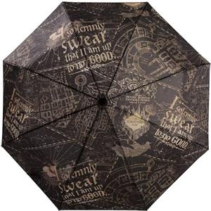 Harry Potter Ufficiale giuro solennemente di chiusura a ombrello - Womens Ladies accessori