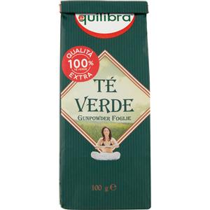 EQUILIBRA TE' VERDE GUNPOWDER FOGLIE100G