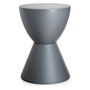 Kartell Prince Aha Sgabello, Grigio, 30 x 30 x 43 cm