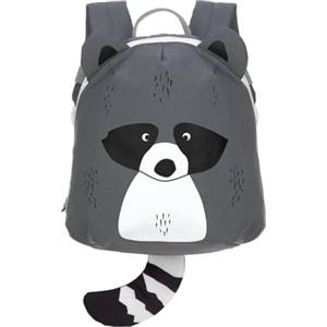 Lässig Piccolo zaino per bambini per la scuola materna con cinturino da 2 anni, 20 x 9 x 24 cm, 3,5 L, Grigio (Racoon)