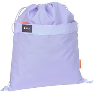 Lässig BOLD Borsa da ginnastica per la scuola Borsa sportiva con funzione di zaino/School String Bag Bold lavender