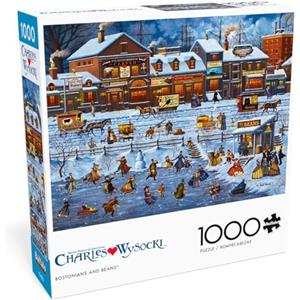 Buffalo Games - Charles Wysocki - Bostoniani e fagioli - Puzzle da 1000 pezzi
