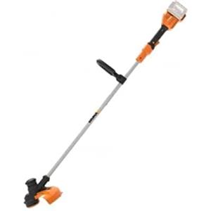 WORX WG183E.9 Tagliabordi a Batteria 40 V (2 x 20 V) PowerShare - Non Include Batteria e Caricatore - Manico Regolabile - Testa a Doppio Filo