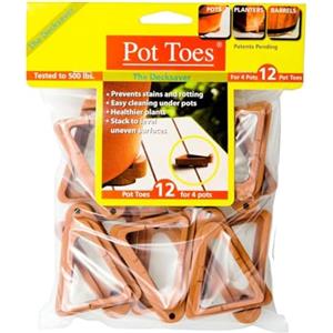 Bosmere - Set di 12 tappi per pentole, in terracotta