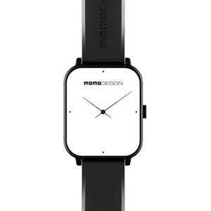 MOMO Design - Smartwatch STEALTH 1.83" - Display TFT - Chiamate Bluetooth e monitoraggio salute - Impermeabile e resistente alla polvere - Funziona con App MD TIME - Nero