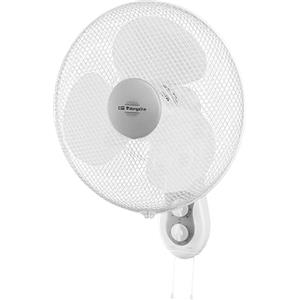 Orbegozo WF 0139 - Ventilatore da parete, oscillante, 3 velocità, timer, testa inclinabile, pale da 35 cm, 40 W, Bianco
