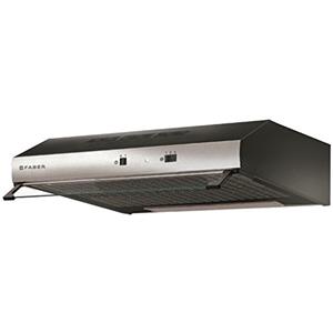 FABER CAPPA TCH04 SS16A 741 SEMINTEGRATO (SEMINCASSATO) NERO, ACCIAIO INOSSIDABILE 160M³/H
