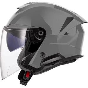 LS2, Casco Moto Jet VERSO II SOLID Nardo Grey, XS
