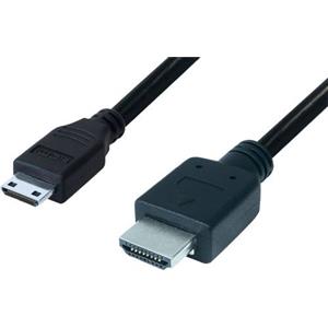 TomTrend Transmedia HDMITM-cavo ad alta velocità, mini-spina (tipo C) su HDMI-maschio (tipo a), 1,0 m