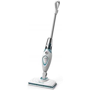 BLACK+DECKER FSM1605 Lavapavimenti a Vapore, con Panno e Tappetino di Rimessaggio, 1300 W