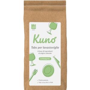 Kuno Pastiglie Lavastoviglie Lemongrass 120 pz - senza PVA