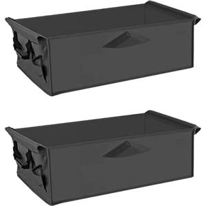 Vjsujehgy 2X Rivestimento da 5 Pollici per Carrello da/Carrello da Spiaggia, Tasca in Tessuto di Grande capacità, Borsa in Tessuto di Ricambio