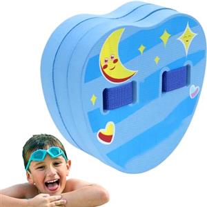 Generisch per il nuoto sulla schiena per bambini, in EVA, ergonomico, a 3 strati, regolabile, per piscina da giardino, laghi, spiagge e