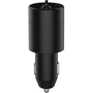 Generic Purificatore d'aria portatile per auto, 12 V, compatto, con tecnologia agli ioni negativi per veicoli, elimina odori e deodorante per viaggi, rimuove la polvere e migliora l'abitacolo