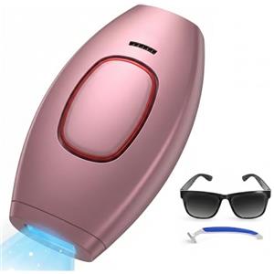 chenghuayu Solippy Luce Pulsata - 2026 New Epilatore Indolore per Uso Domestico, Dispositivo di Depilazione, Sicuro e Veloce per Corpo Viso e Zona Bikini, Ideale per Donne e Uomini (Pink)