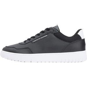 Tommy Hilfiger Basket Core Lite Lth FM0FM05868 Low Top, Nero (Nero), 42