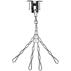Yes4All Grucce Pesante del Sacchetto del Fascio di Legno Dell'Oscillazione Resistente-Gancio del Sacco di Perforazione di Rotazione di 360 Gradi Unisex Adulto
