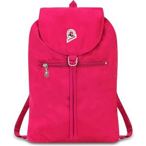 Invicta Zaino - MINISAC GLOSSY - Rosa- Richiudibile e Tascabile - Viaggio & Tempo Libero - Zainetto Uomo Donna Tinta Unita - ICONA - PACKABLE