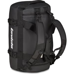 Invicta Zaino da Viaggio 50L - 51x33x33 cm, Nero, Borsone con Spallacci Amovibili, Tasca Interna, Fondo Rinforzato, Apertura Frontale, Passante per Trolley, Bagaglio Aereo Cappelliera, Uomo Donna