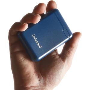 Intenso Powerbank XS10000 - Caricabatterie Portatile (10000 mAh, Adatto per Smartphone/Tablet PC/Fotocamera Digitale), blu