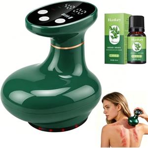 Dongcill Massaggiatore AntiCellulite Elettrico 4 in 1, cellulite massaggiatore | con 6 Livelli & Senza Fili, Pelle più Soda, per Modellare Corpo, Gambe e Braccia Addome e schiena