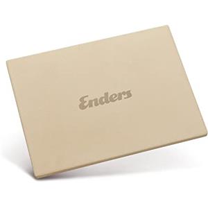 Enders Pietra Refrattaria Rettangolare Enders per Griglia a Gas - Pietra per Pizza in Cordiertite - 40 x 30 cm