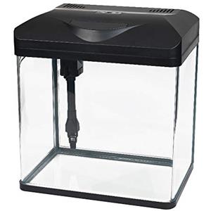 Croci AMTRA LAGUNA LED 40 - Vasca Acquario 30 litri in vetro con coperchio, illuminazione a led e filtro inclusi, 38x26x41 cm