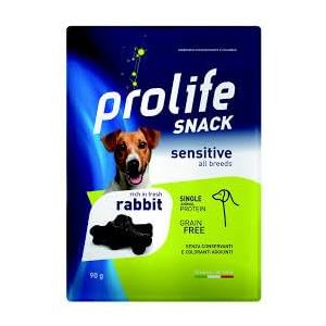 Generico snack cane 90gr Prolife sensitive (unica, adulto rabbit)