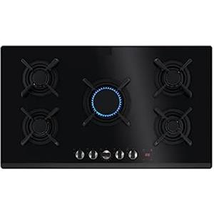 Electrolux Piano cottura, Gas, N° 5 Fuochi, 80x51 cm, Nero - KGG953753K