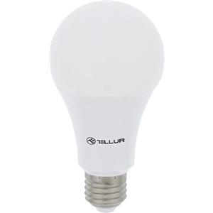 Tellur Lampadina LED SMART WiFi, App per smartphone, Compatibile con Amazon Alexa e Google Assistant, 10W equivalenti 100W, Bianco/Caldo, 1000LM, Regolatore di intensità, E27