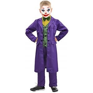 Ciao- Joker costume travestimento bambino originale DC Comics (Taglia 8-10 anni)