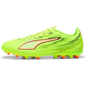 PUMA Scarpe da Calcio Unisex Ultra 6 Play MG, Giallo Alert Black-Glowing Red-Lime Squeeze, 40, Yellow Alert PUMA - Spremere con Lime, Colore: Nero, 40 EU