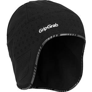 GripGrab Sottocasco Aviator Antivento Termico sotto Casco Ciclismo cap Cappello Invernale in Pile Bicicletta Copricapo