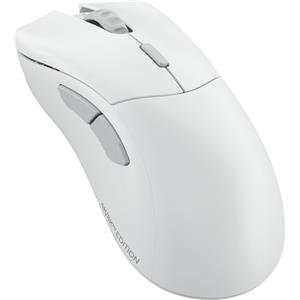GLORIOUS Gaming Model D 2 PRO 4K/8K Mouse da gaming senza fili - Wireless 2,4 GHz rit. 1 ms, polling 4.000/8.000, 100 mln clic, superleg. 62 g, batteria durevole, 26.000 DPI, RGB, ergonomico - Bianco