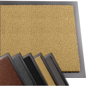 VOUNOT® Zerbino Ingresso Casa da Esterno, Tappeto Entrata Interno, Resistente Sporco, Antiscivolo e Essorbente, 40x60 cm, Beige