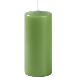 Cereria Di Giorgio 9 Candele Cero - Diametro 5 cm Altezza 12 cm - Colore Verde muschio - Durata 40 ore - Non profumate - Cereria di Giorgio